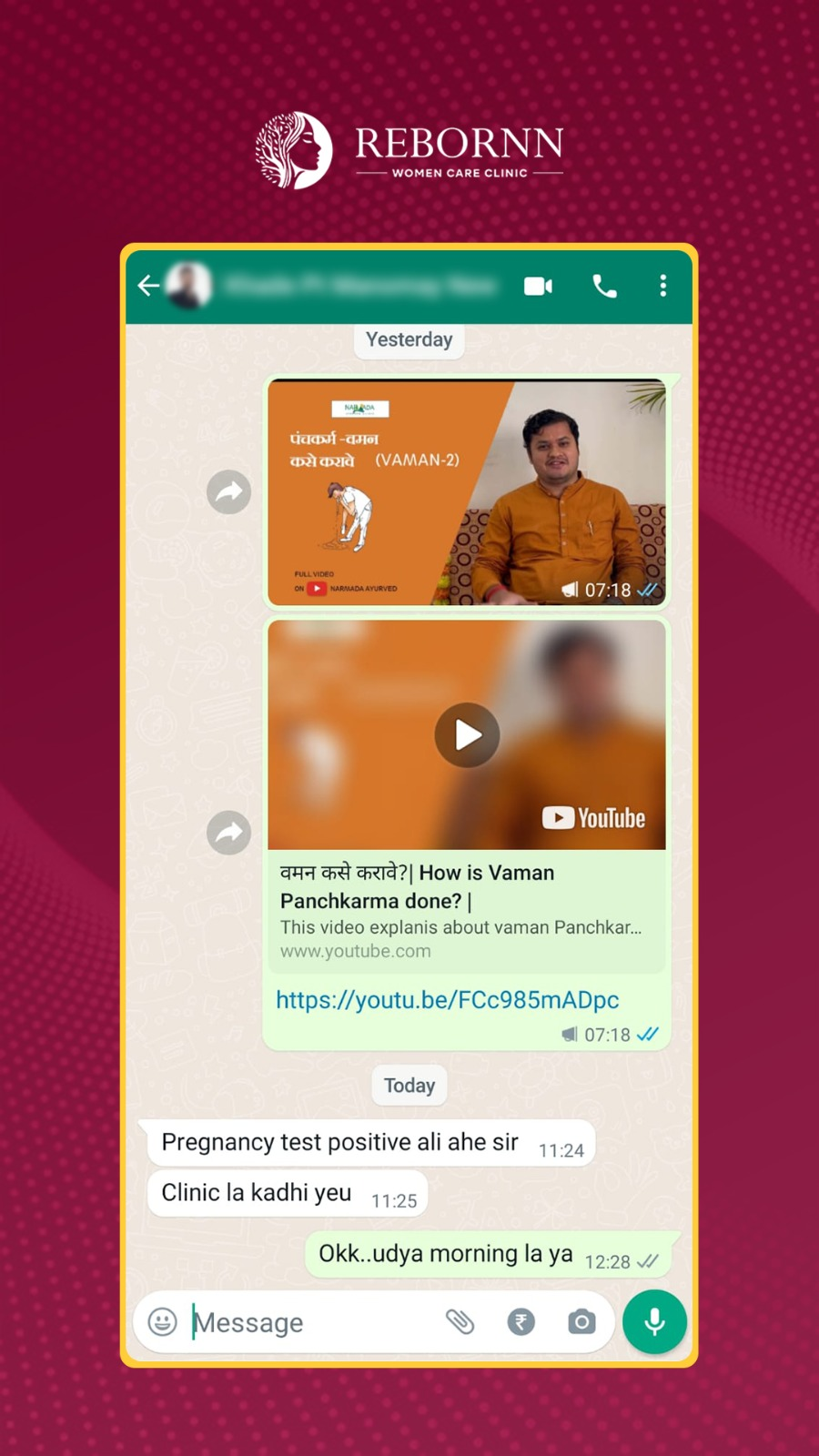 WhatsApp testimonial 2